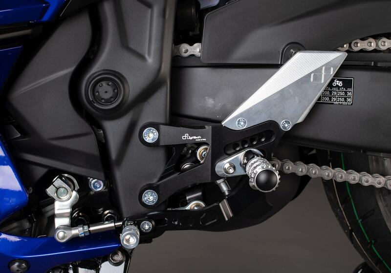 Adjustable Rear Sets With Fold Up Foot Pegs for Yamaha Naturale